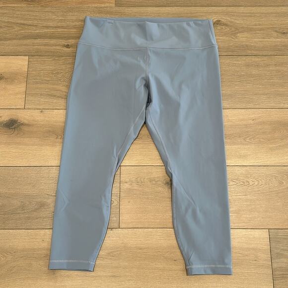 LULULEMON Chambray‎ Wunder Under High Rise Active Workout Leggings Size 20 - Picture 2 of 11